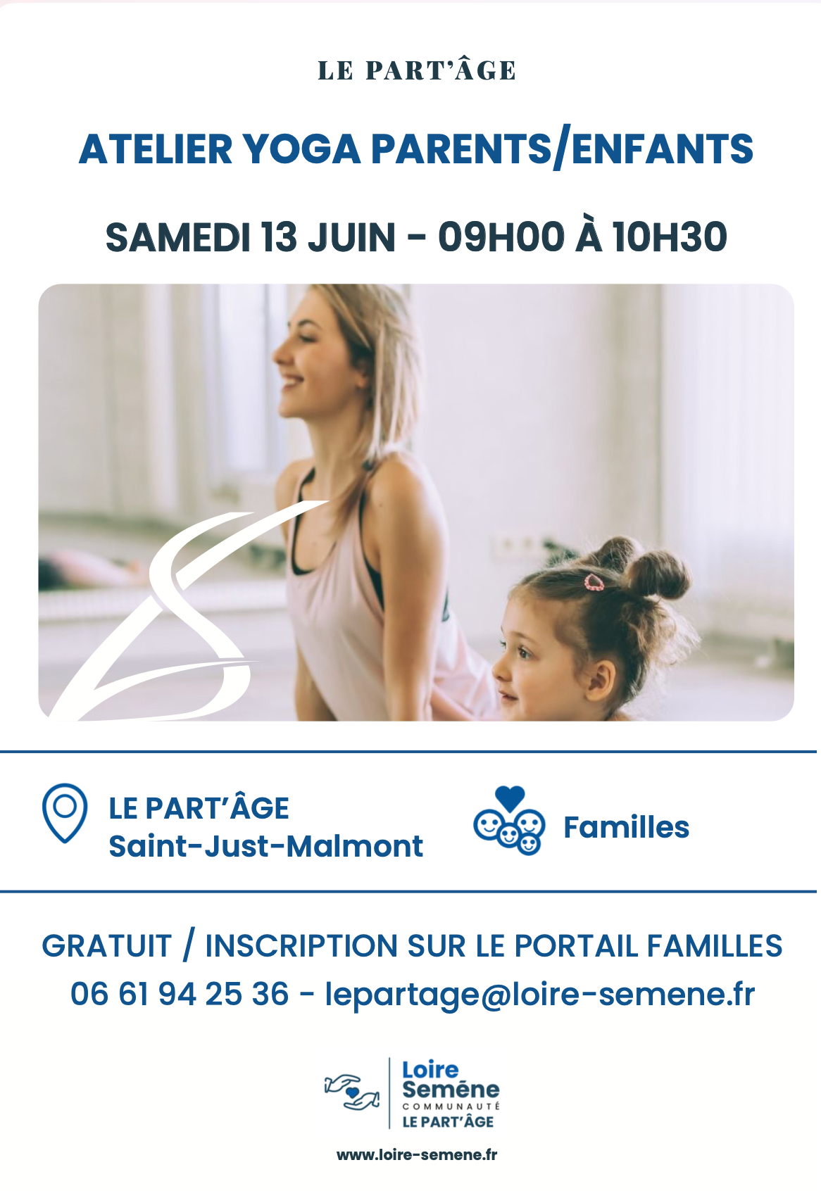 Atelier parents enfants yoga - Programme parentalité_Saint-Just-Malmont
