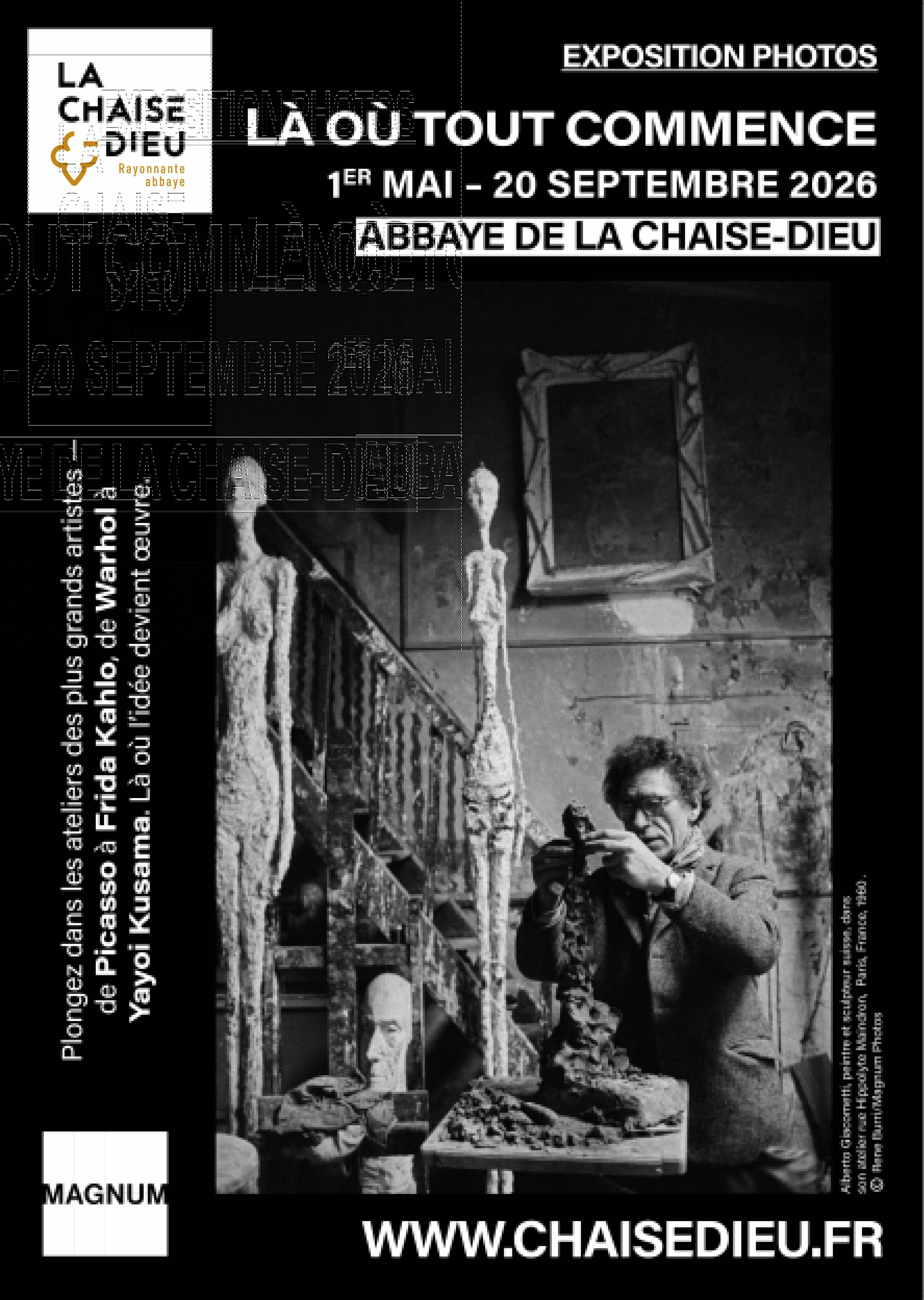 EVE-Exposition temporaire : "là où tout commence"_La Chaise-Dieu-Affiche