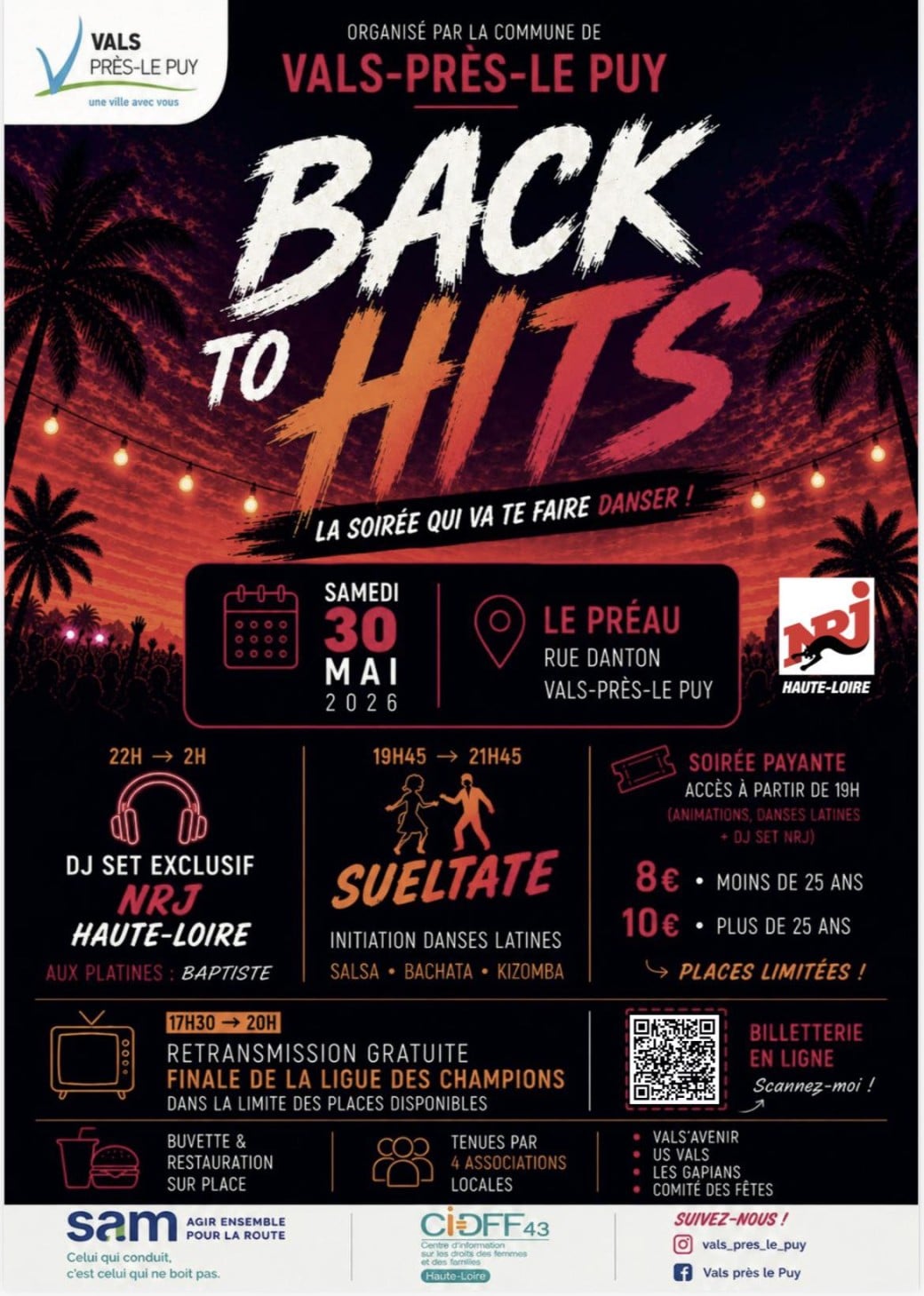 Soirée Back To Hits_Vals-près-le-Puy