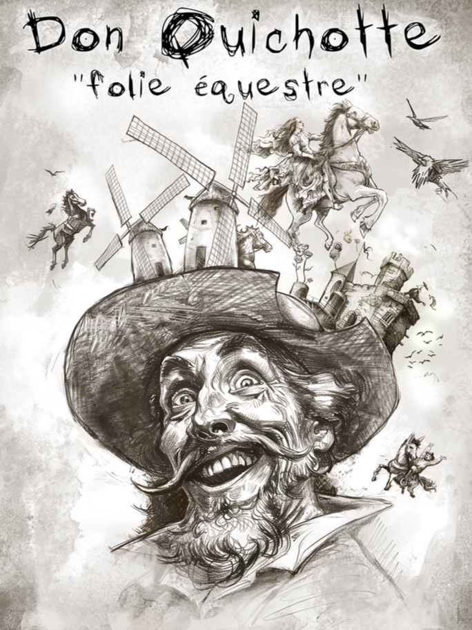 Spectacle équestre : Don Quichotte, « folie équestre »_Sanssac-l'Église