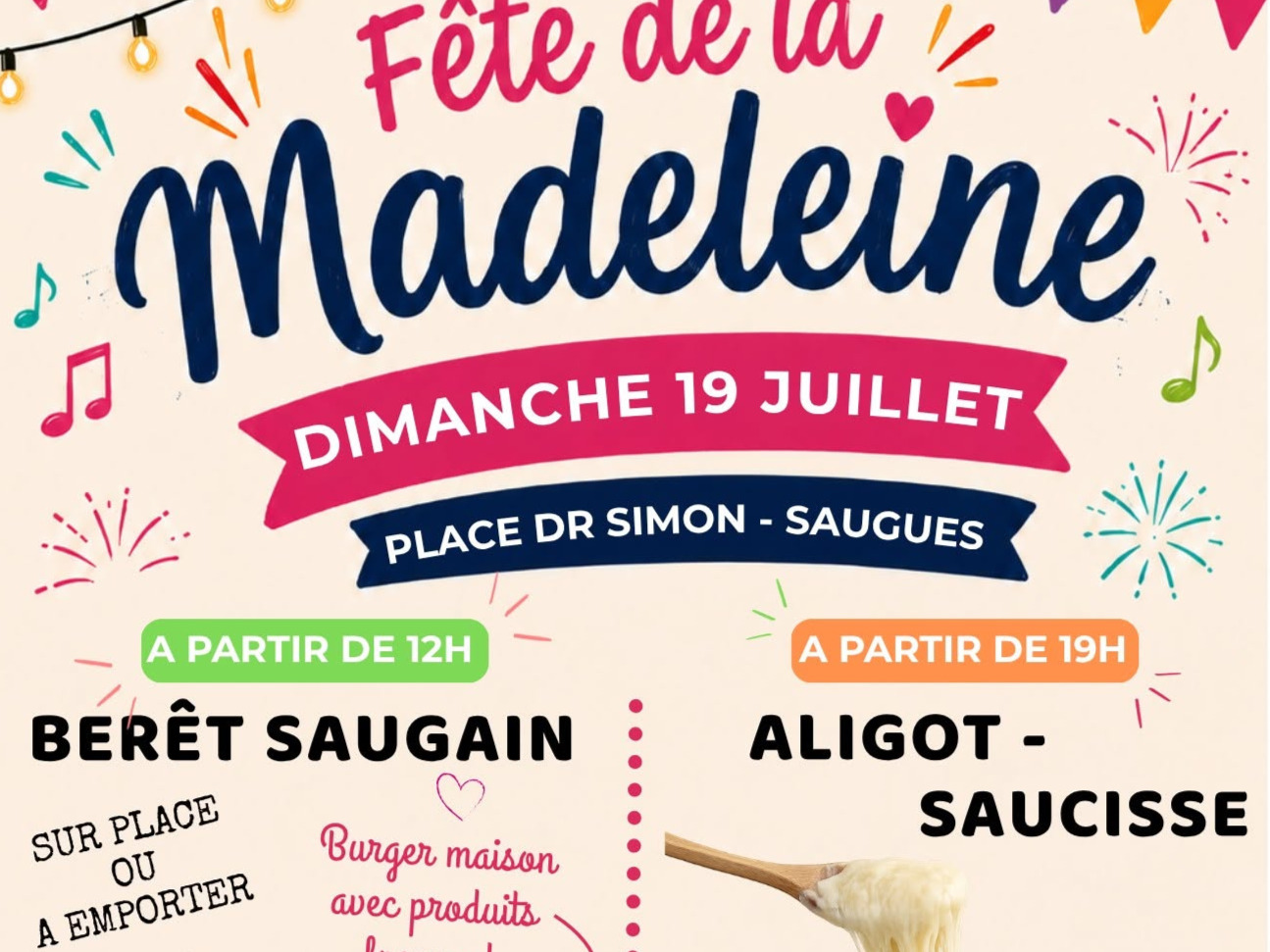 Repas de l'APEL - Fête de la Madeleine_Saugues