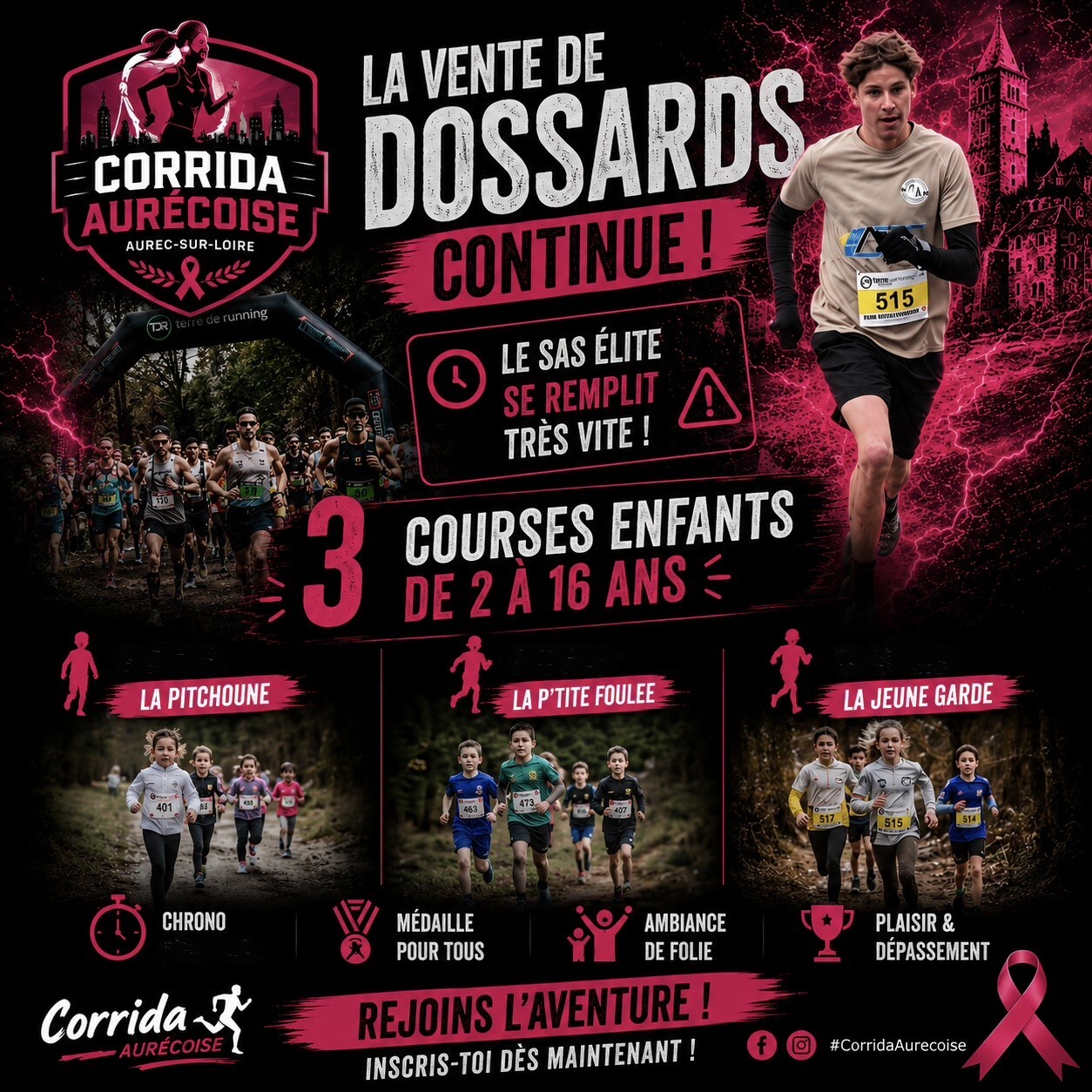 La corrida Aurécoise_Aurec-sur-Loire