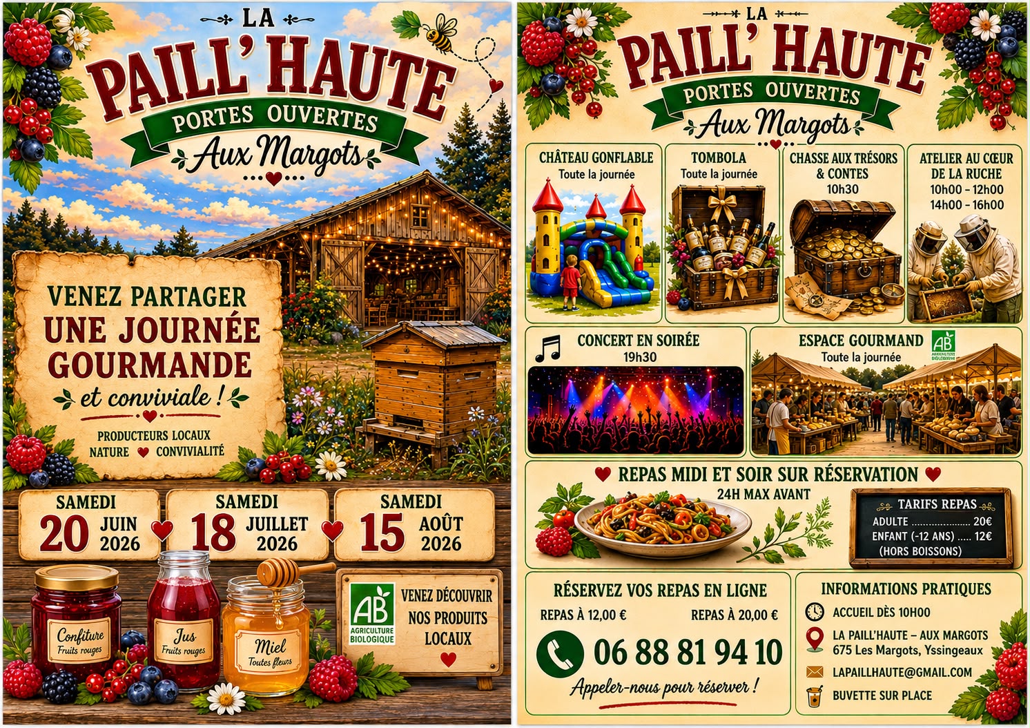 Portes ouvertes de la Paill'Haute 