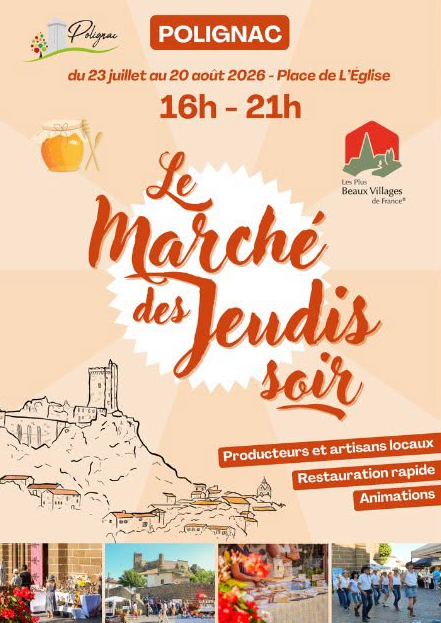 Le marché d'été des Jeudis soir_Polignac