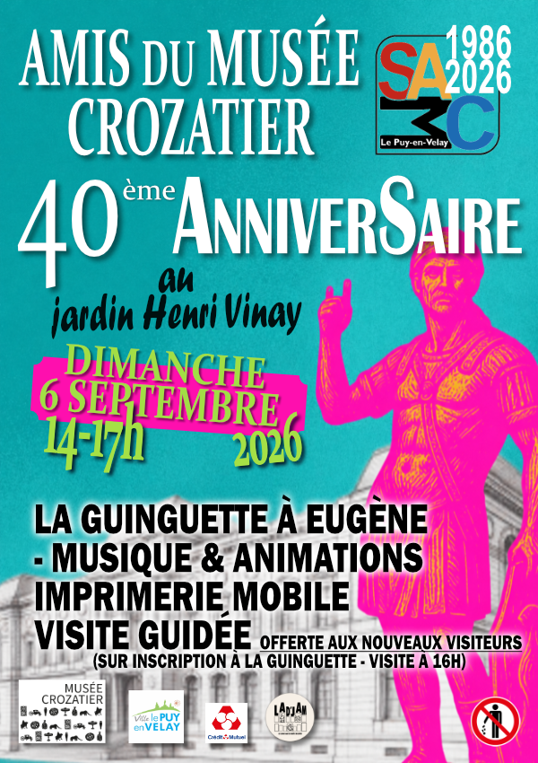 40 ans de la SAMC (Société des Amis du Musée)_Le Puy-en-Velay
