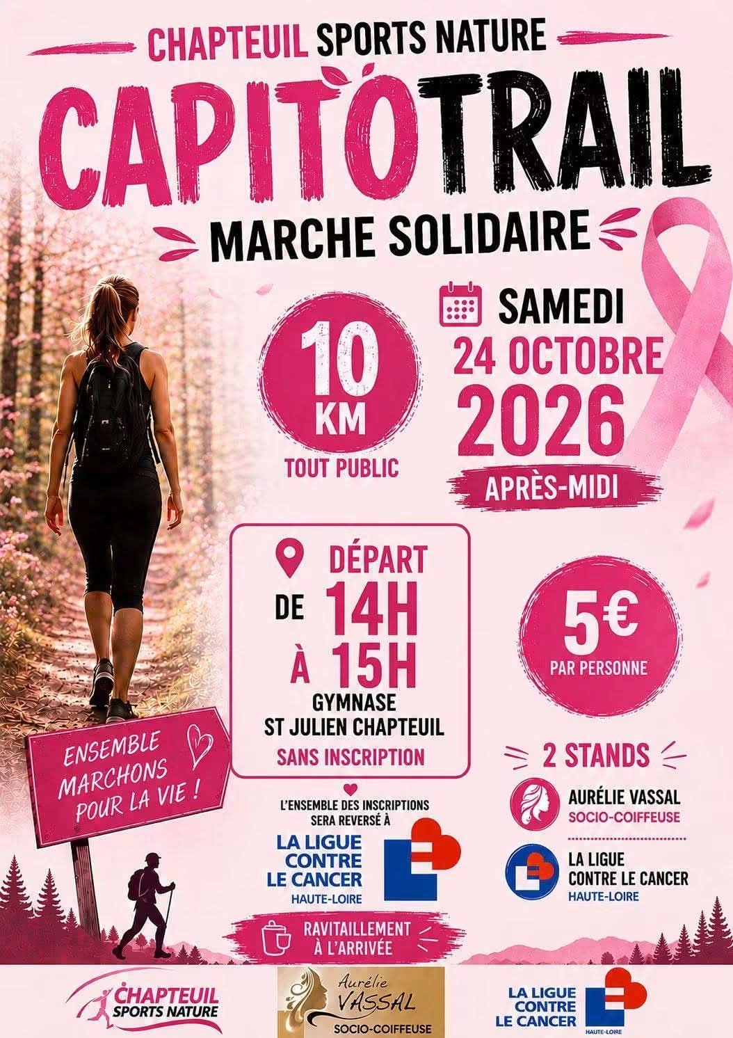 Capito trail - Marche solidaire_Saint-Julien-Chapteuil