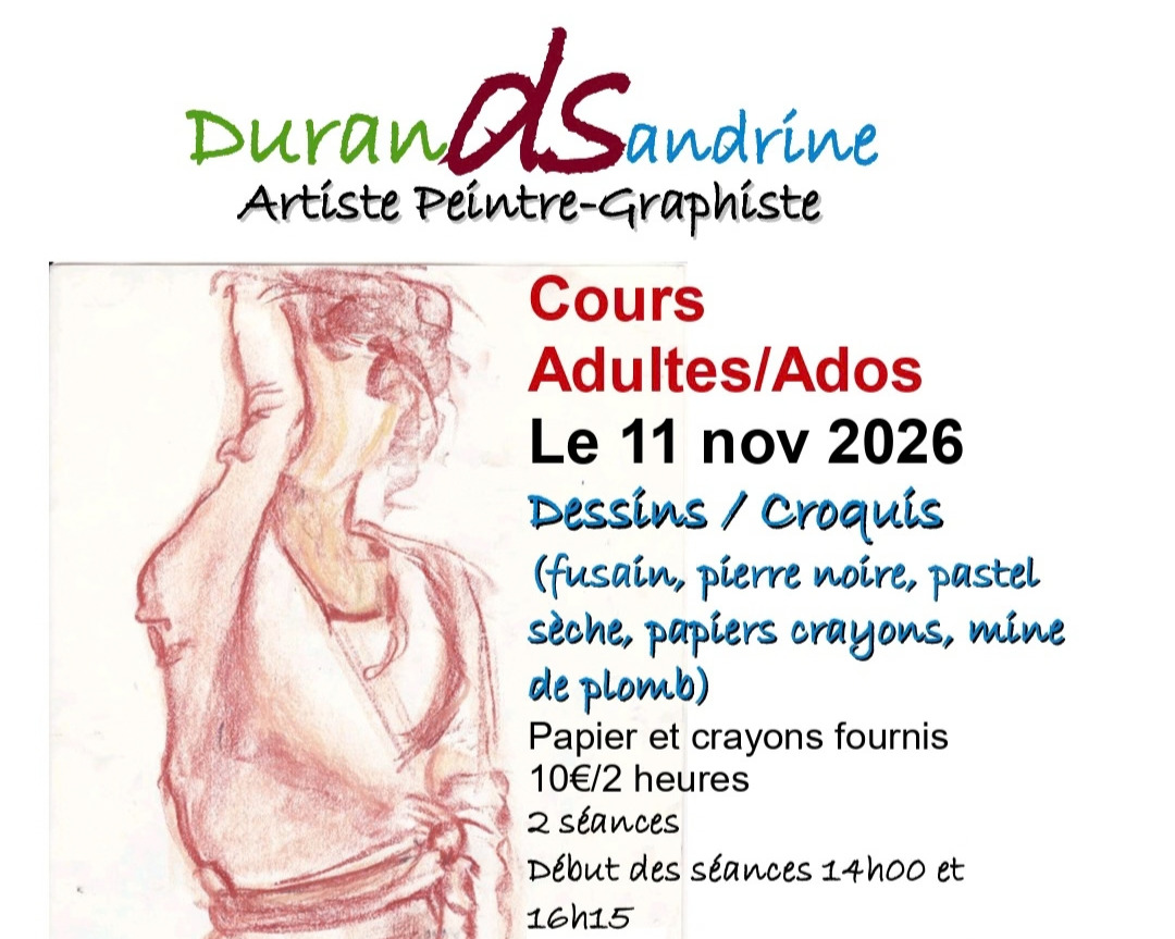 Cours de dessin et croquis_Saugues