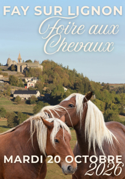 Foire aux chevaux_Fay-sur-Lignon