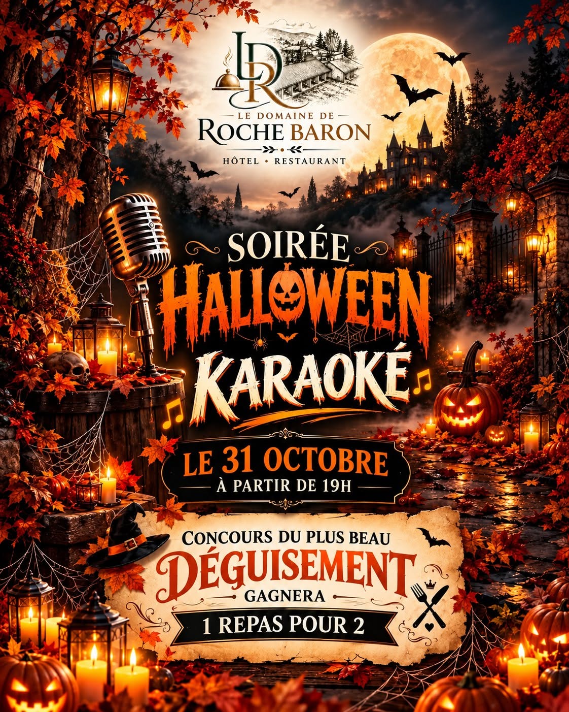 Soirée Halloween et Karaoké_Bas-en-Basset