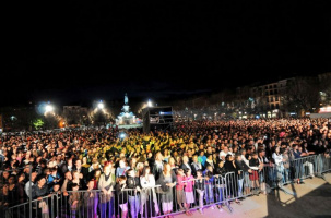 La fête de la musique 2013 au Puy a réuni plus de 5 000 personnes avec Motel.