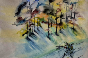 Aquarelles_Le Chambon-sur-Lignon