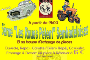 EVE-5éme Exposition de véhicules anciens et bourse d'échange de pièces_Sembadel-Affiche