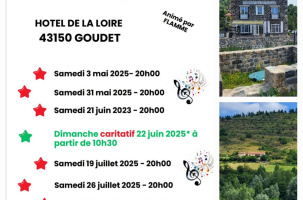 Soirées karaoké/repas_Goudet