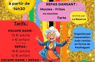 Escape Game & Repas Dansant_Paulhaguet