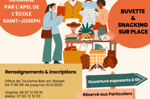 vide grenier de l'école St Joseph_Bas-en-Basset