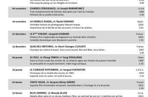 Programme du Ciné-club brivadois_Brioude