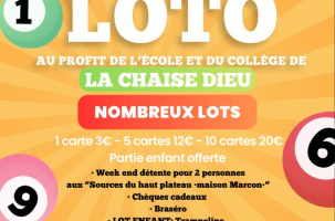 Loto des écoles_La Chaise-Dieu