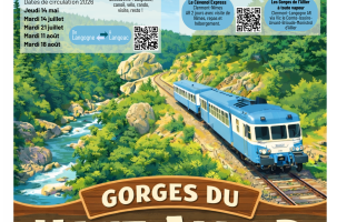 Gorges du Haut-Allier - Train voyage touristique_Langeac