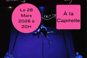 Saison Culturelle : Spectacle aérien, musical et dessiné_Monistrol-sur-Loire