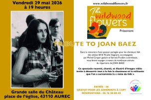 Concert "Tribute to Joan Baez"_Aurec-sur-Loire