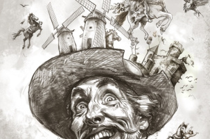 Spectacle équestre : Don Quichotte, « folie équestre »_Sanssac-l'Église