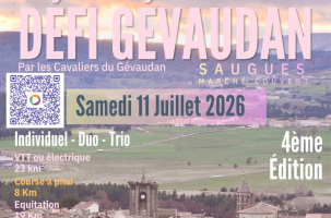 Défi du Gévaudan_Saugues