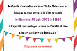 Fête patronale_Saint-Victor-Malescours
