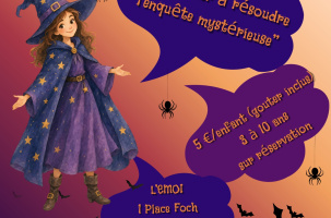 "L'enquête qui fait peur" au salon de thé L'Émoi_Saint-Didier-en-Velay