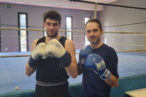 Marc-Antoine LEMAIRE et Judicaël JOHANDEL du Puy Savate Boxe