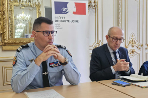 Nicolas Destrade et Yvan Cordier. 