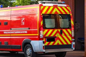 Les pompiers ont effectué le transport vers les urgences.