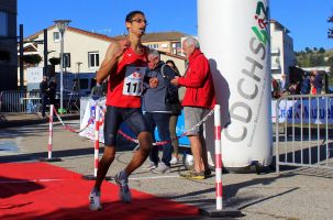 Aurélien Rivet aux 10km de Chadrac 2019.