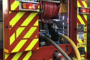 Les sapeurs-pompiers sont intervenus.