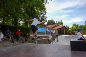 Les riders altiligériens peuvent désormais se défier sur le nouveau skatepark de Craponne