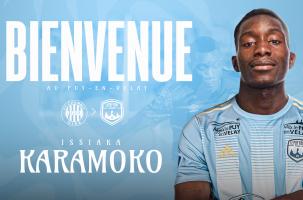 Nouveau joueur offensif du Puy Foot 43, Issiaka Karamoko