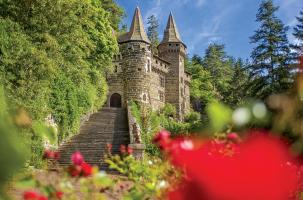 Le majestueux Chateau de la Rochelambert à Saint-Paulien.