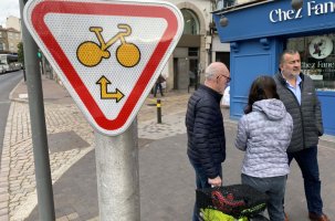 Près de 400 panneaux existent dans le code de la route français dont le M12 pour les vélos
