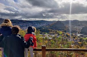 Le belvédère de la plaine de Rome a bénéficié du 1% paysage en 2018.