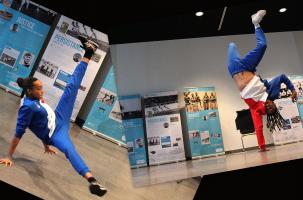 Sya et son frère Damani Dembélé, la crème des Breakdancers. 