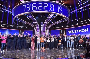 Somme récoltée lors de la campagne Téléthon 2021.