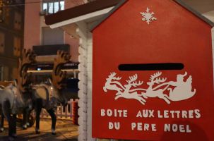 Même le Père Noël se doit de respecter les arrêtés des communes traversées.