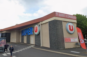 Comme tous les autres magasins, le Super U d' Aiguilhe n'est pas concerné.