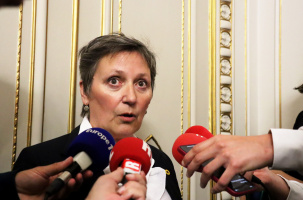 Celline Gacon, candidate du NFP dans la 1ere "circo" de la Haute-Loire (législatives 2024)