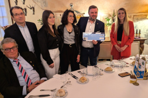 Remise de chèque du Lions Club du Puy-en-Velay