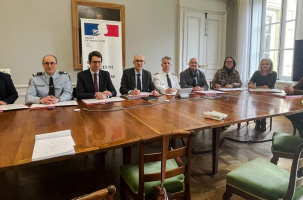 Elus et bailleurs sociales réunit contre les nuisances