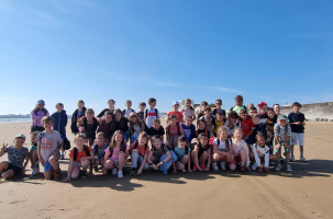 Les élèves de l'école du Monteil ont profité du bon air breton