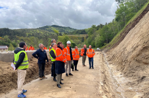 Point de situation sur la RD535 au niveau du Pont de l'Estaing