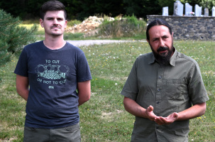 Guillaume Charmasson et Renaud Daumas membre de la FNE 43