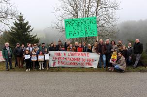 L'opposition à l'antenne 4G est portée par la majorité des habitants.