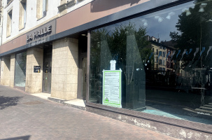 Le bâtiment de la Halle va enfin renaitre de ses cendres, avant la fin de l'année.